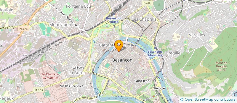 localisation de l'entreprise MLS BESANCON à BESANCON