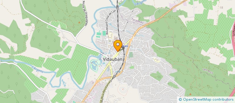 localisation de l'entreprise MLS CREATIONS à VIDAUBAN