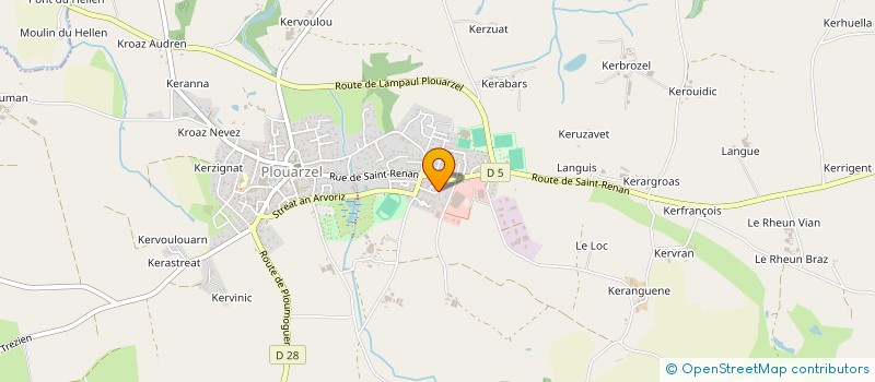 localisation de l'entreprise MLS ENERGIES  PLOUARZEL