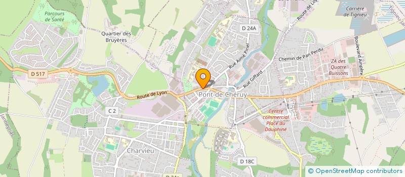 localisation de l'entreprise MLS FOOD  PONT-DE-CHERUY