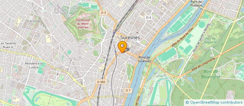 localisation de l'entreprise MLS IMMOBILIER à SURESNES