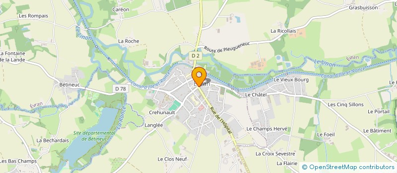 localisation de l'entreprise MLS IMMOBILIER  EVRAN