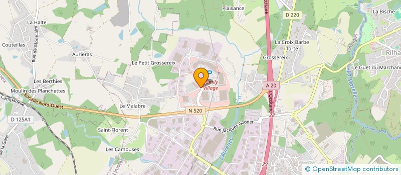 localisation de l'entreprise MLS LIMOGES à LIMOGES