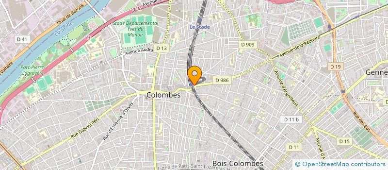 localisation de l'entreprise MLS PROGRESS à COLOMBES