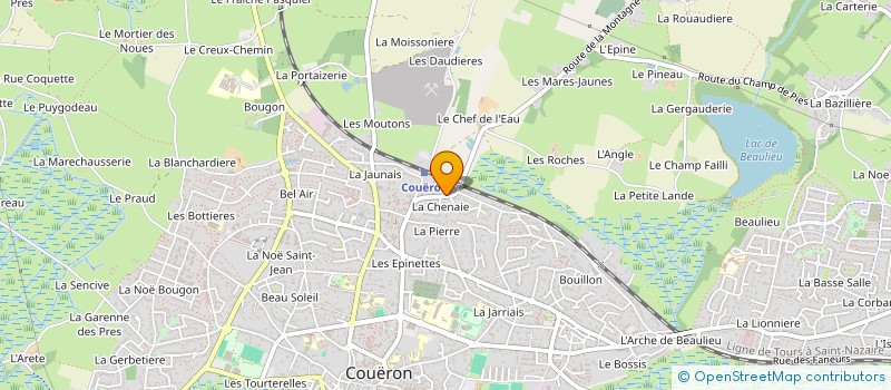 localisation de l'entreprise MLS TAXI  COUERON