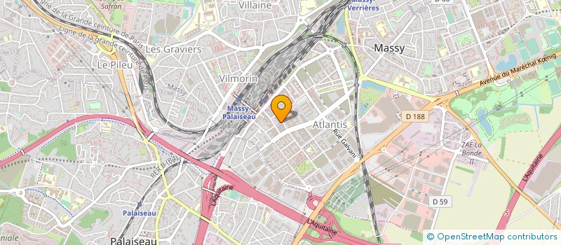 localisation de l'entreprise MLS TRADING à MASSY