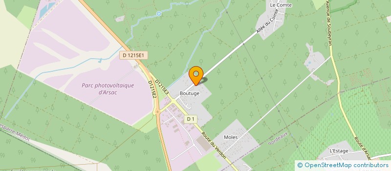 localisation de l'entreprise MLSB  ARSAC