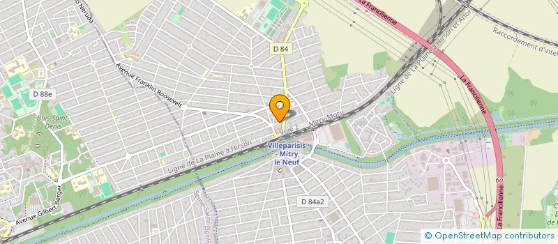 localisation de l'entreprise MLSL à MITRY-MORY
