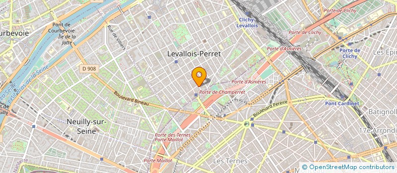 localisation de l'entreprise MLST à LEVALLOIS-PERRET