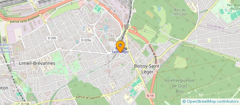 localisation de l'entreprise MLST à BOISSY-SAINT-LEGER
