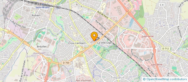 localisation de l'entreprise MLT à SAINT-BRIEUC