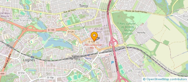 localisation de l'entreprise MLT AUTO à TORCY