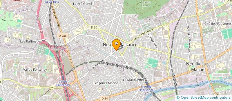 localisation de l'entreprise MLT HOLDING à NEUILLY-PLAISANCE