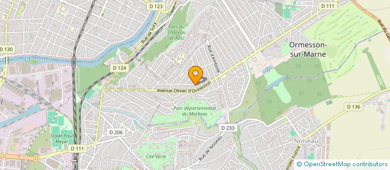 localisation de l'entreprise MLT IMMO  ORMESSON-SUR-MARNE