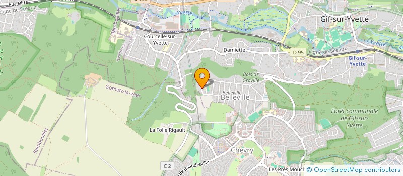 localisation de l'entreprise MLT INGENIERIE  GIF-SUR-YVETTE