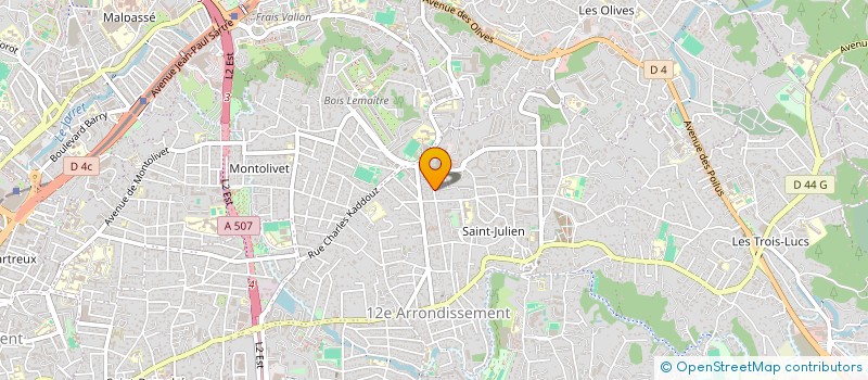 localisation de l'entreprise MLT PRIMEUR à MARSEILLE
