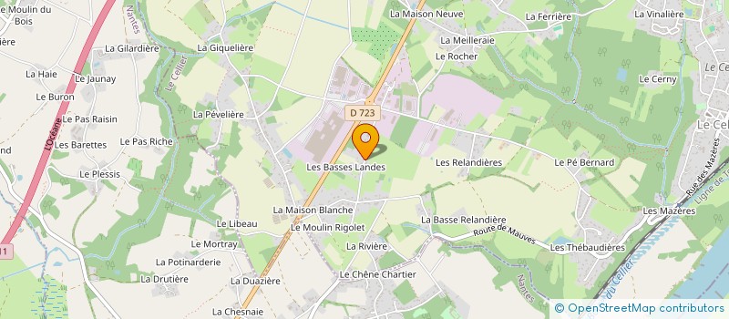 localisation de l'entreprise MLTGREG  LE CELLIER