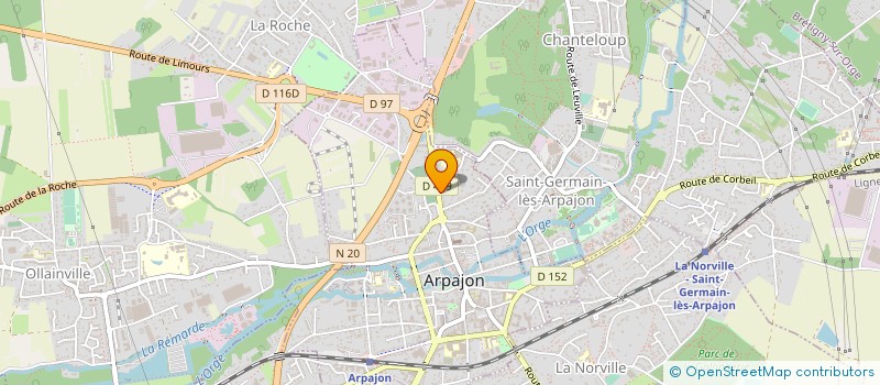 localisation de l'entreprise MLTI à ARPAJON