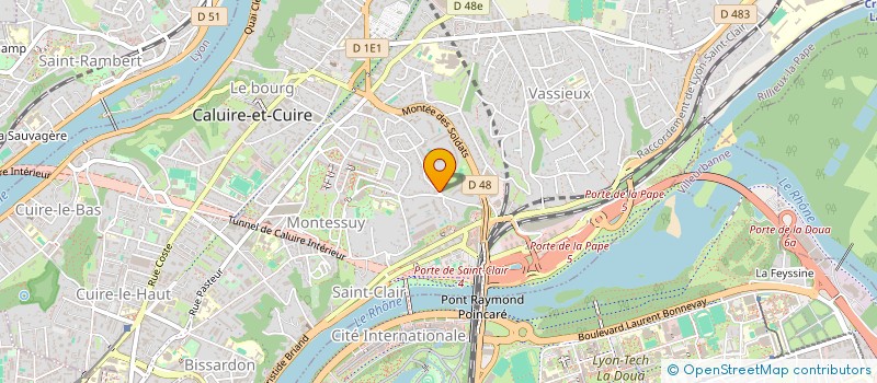 localisation de l'entreprise MLTX CONSEILS  CALUIRE-ET-CUIRE