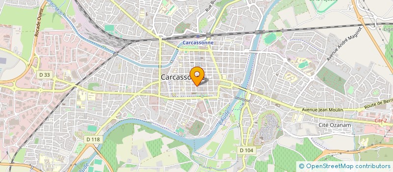 localisation de l'entreprise MLV à CARCASSONNE