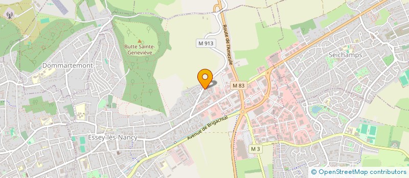 localisation de l'entreprise MLV  ESSEY-LES-NANCY