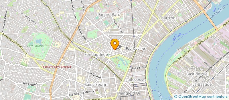 localisation de l'entreprise MLV  BORDEAUX