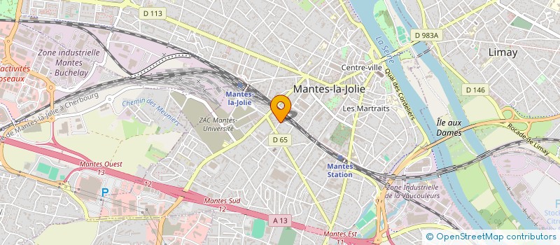 localisation de l'entreprise MLV BTP à DRANCY
