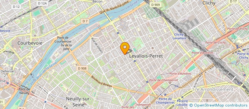 localisation de l'entreprise MLV CONSEIL ET DEVELOPPEMENT à LEVALLOIS-PERRET