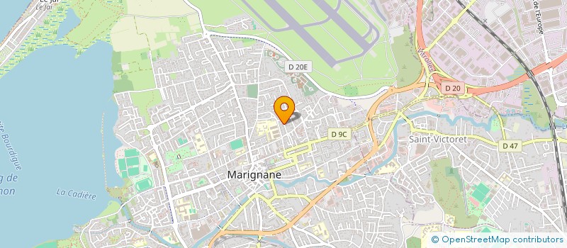 localisation de l'entreprise MLV INVEST à VALENSOLE