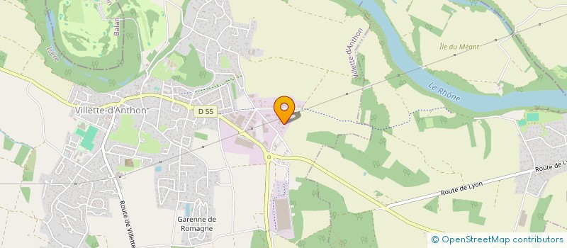 localisation de l'entreprise MLV-KUDA  VILLETTE-D'ANTHON