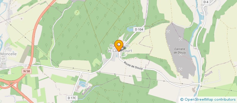 localisation de l'entreprise MLV TAXI à BAZEILLES