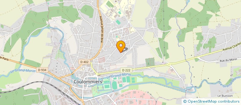 localisation de l'entreprise MLV TRANSFERT  COULOMMIERS