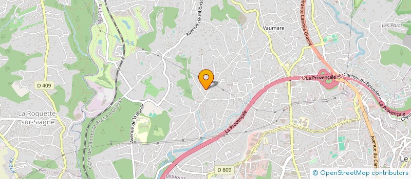 localisation de l'entreprise MLVS  MOUGINS