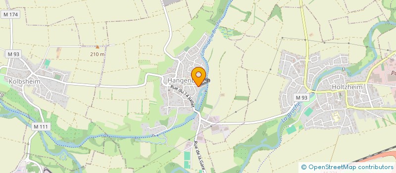 localisation de l'entreprise MLWFLEX  HANGENBIETEN