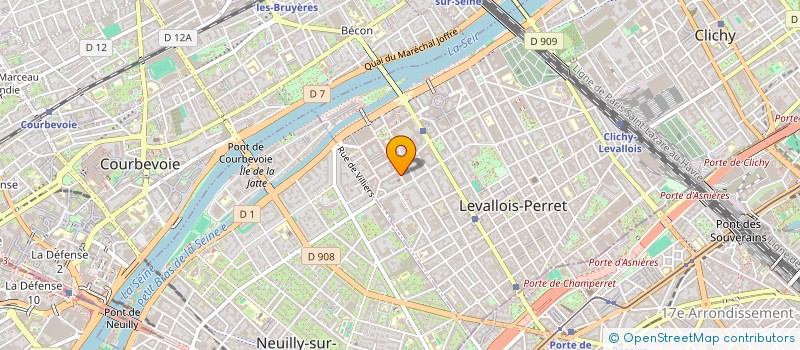 localisation de l'entreprise MLXR LABS à LEVALLOIS-PERRET