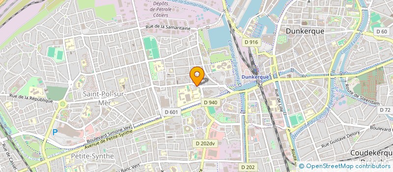 localisation de l'entreprise MLZC à DUNKERQUE