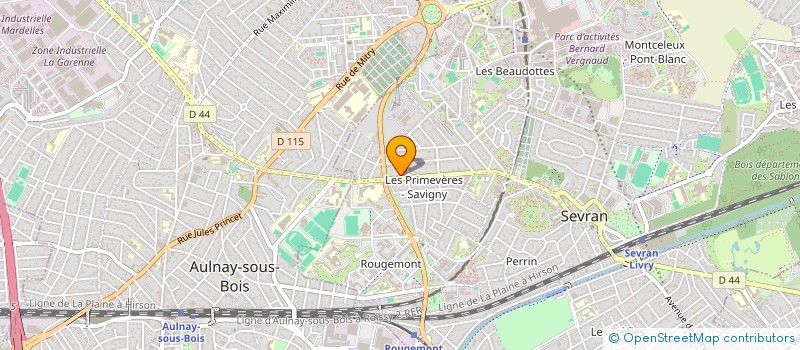 localisation de l'entreprise MM 2000 AUTO SERVICES à SEVRAN