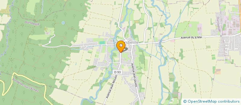 localisation de l'entreprise MM  OURSBELILLE