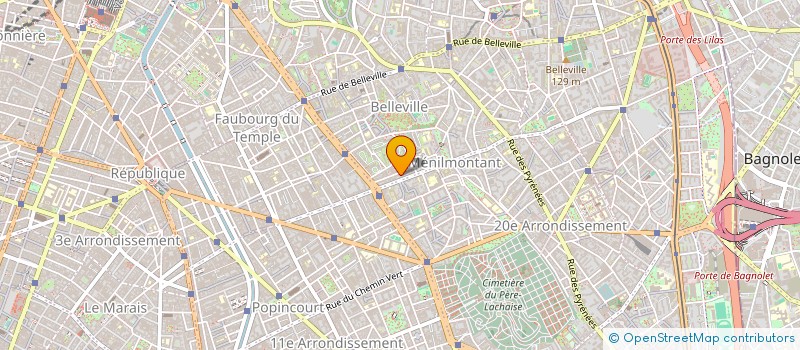 localisation de l'entreprise MM  PARIS