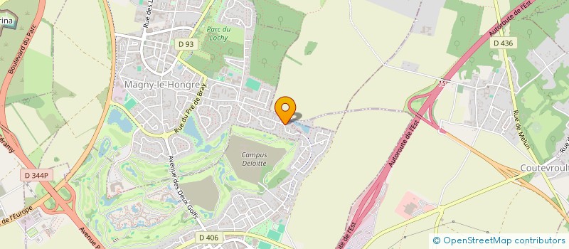 localisation de l'entreprise MM AMENAGEMENT à MAGNY-LE-HONGRE