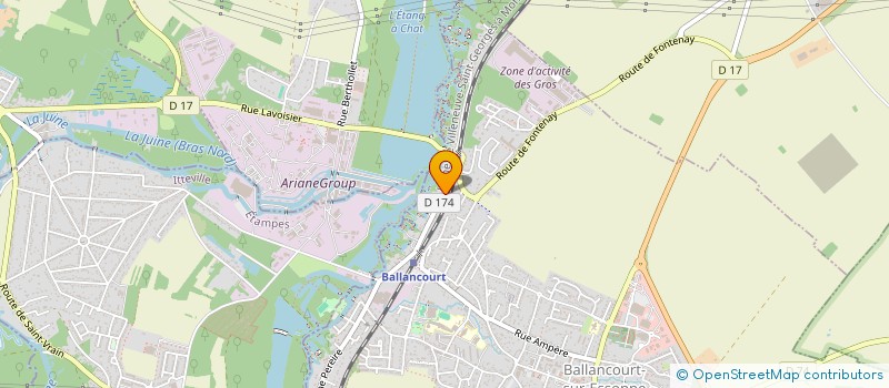 localisation de l'entreprise MM AUTO  BALLANCOURT-SUR-ESSONNE