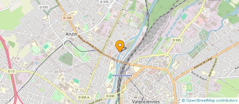 localisation de l'entreprise MM AUTOS SERVICE à VALENCIENNES