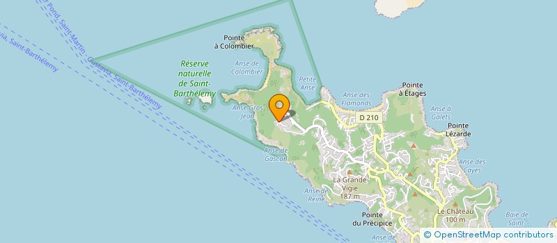 localisation de l'entreprise MM BELLE BAGUE  SAINT-BARTHELEMY