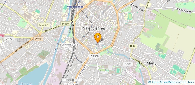 localisation de l'entreprise MM BY GAYA à VALENCIENNES