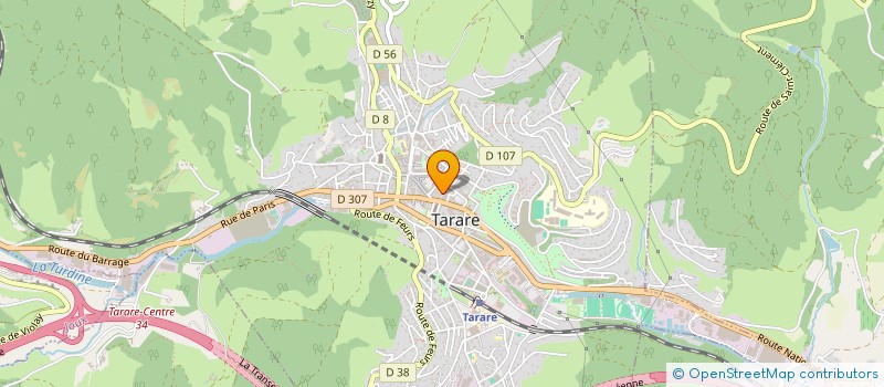 localisation de l'entreprise MM-C IMMOBILIER  TARARE