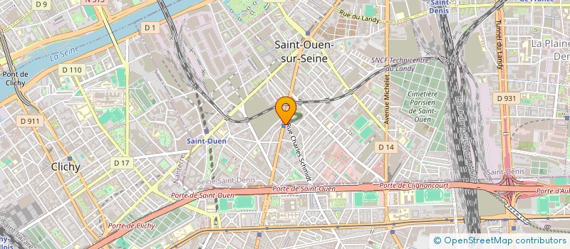 localisation de l'entreprise MM CAR à SAINT-OUEN-SUR-SEINE