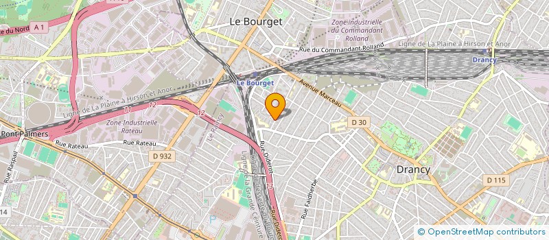 localisation de l'entreprise MM CARS AUTO  DRANCY