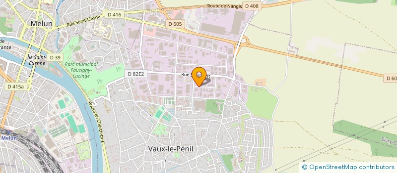 localisation de l'entreprise MM CONNECT à VAUX-LE-PENIL