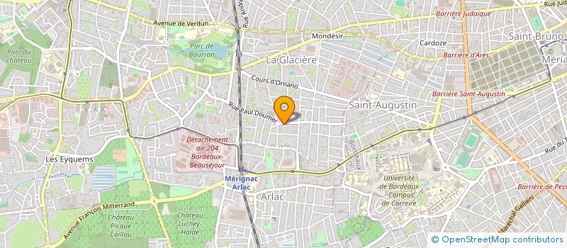 localisation de l'entreprise MM CONSEIL  MERIGNAC