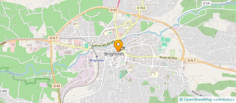 localisation de l'entreprise MM CONSULTING  BRIGNOLES